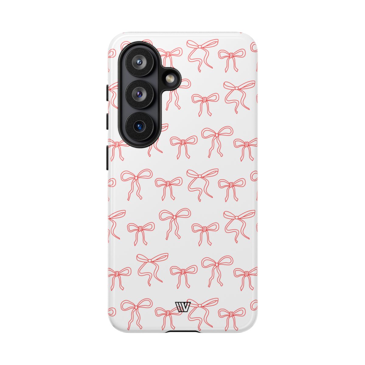 RED RIBBON CHARM | Tough Phone Case